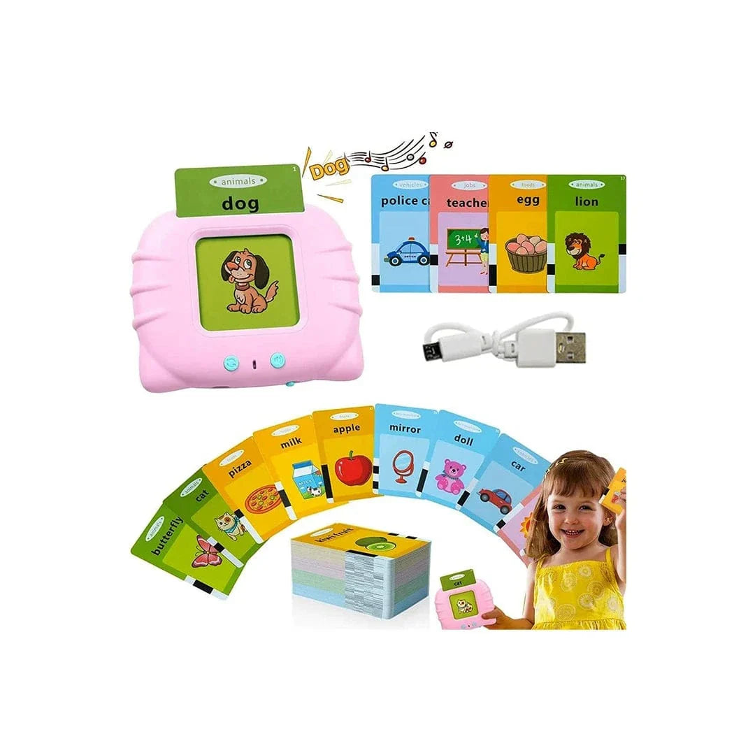 Baan Toys Talking Flash Card Reader Learning Toy For Kids (1 Year+)